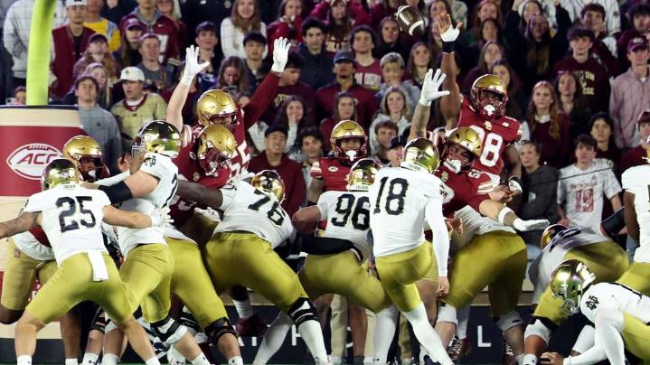 No. 10 Notre Dame looking for a solution to give its kicking woes the boot in Navy matchup