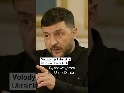 Zelenskiy Says Ukraine’s Survival Rests on Funds From Allies