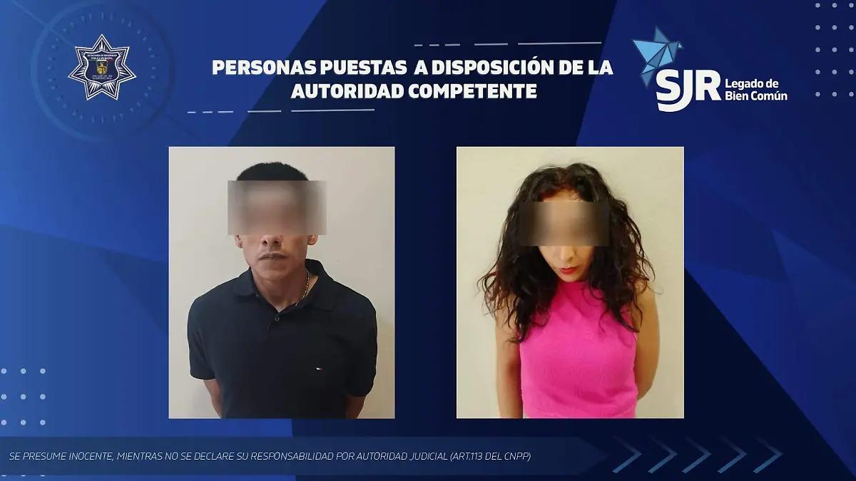 Por falta al reglamento de tránsito descubren a mujer “dealer”