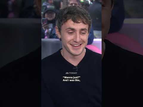 Paul Mescal Actually Got Drunk for a Scene in 'Hamnet'