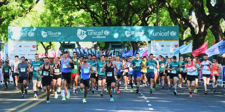 Carrera solidaria de UNICEF: cuándo y dónde será el evento que convoca a miles de corredores en Buenos Aires