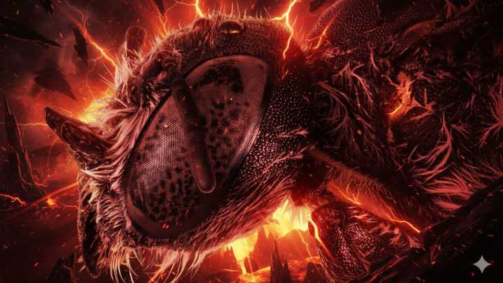 Horned bee discovered in Australian, named ‘Lucifer’