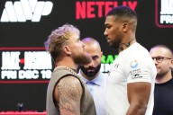 Anthony Joshua looks like something Jake Paul has never seen before
