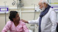 PM Modi meets Delhi Red Fort blast victims at LNJP Hospital