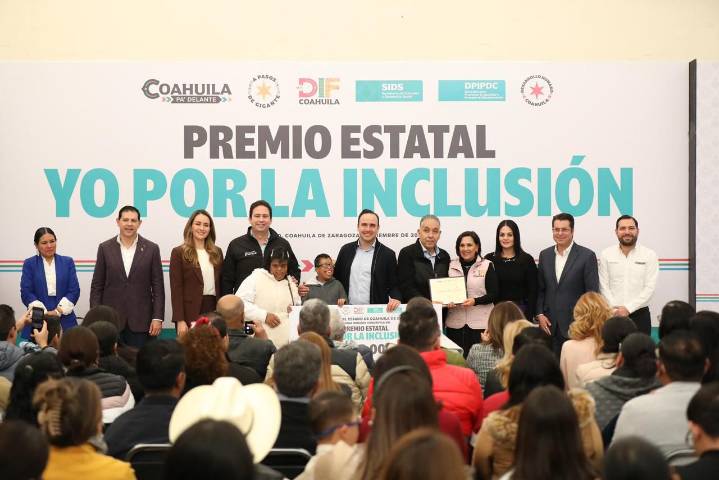 Entrega Manolo el Premio Estatal «Yo por la Inclusión»