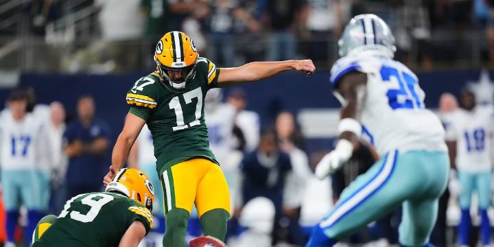 Packers kicker Brandon McManus doubtful for Giants game because of quad injury