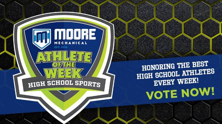 Vote now for the Moore Mechanical Athlete of the Week: Oct. 27