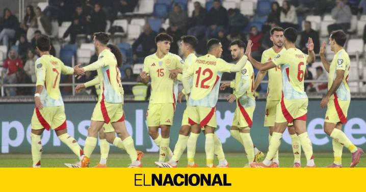 España tampoco duda en Georgia y se queda a las puertas del Mundial (0