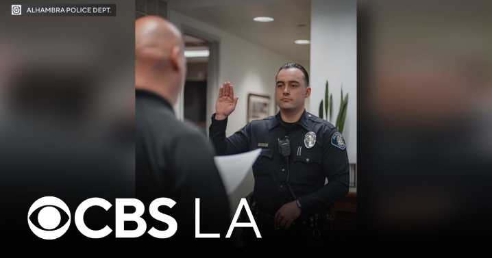 Alhambra police officer killed during early morning pursuit