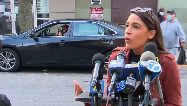AOC Enraged To Learn Long Line Is For Voting And Not Bread