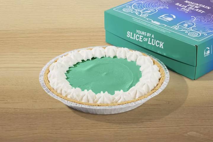 Taco Bell Releases Baja Blast Pie in Time For Friendsgiving Celebrations