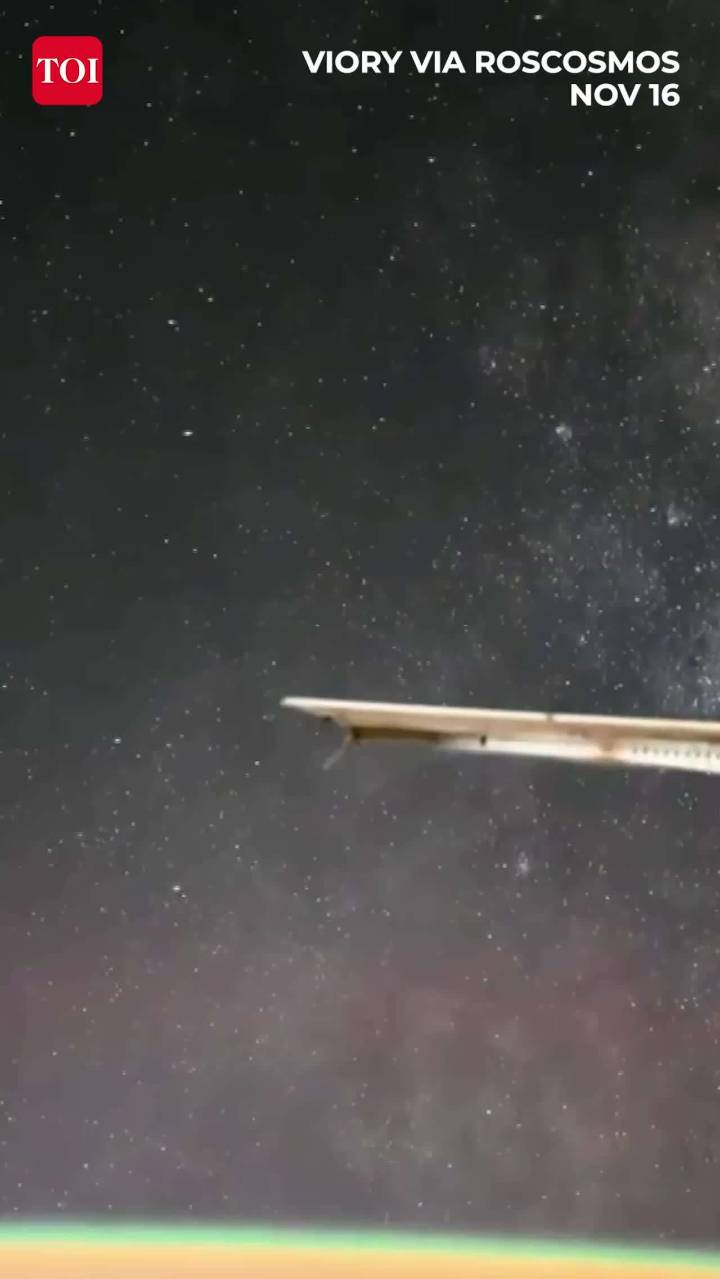 Russian Cosmonaut Films Breathtaking Milky Way View In Spectacular Night