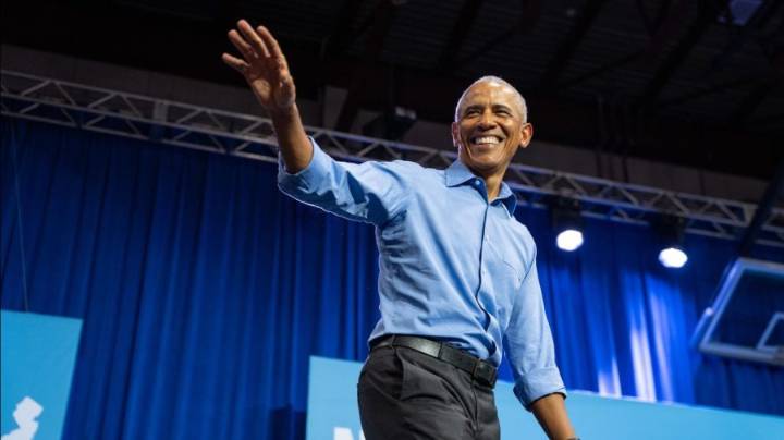 Obama slams Trump while stumping for Spanberger, Sherrill