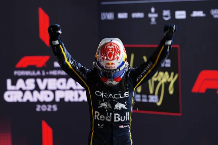 Max Verstappen wins Las Vegas Grand Prix, narrows F1 points gap