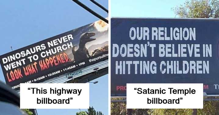 39 Funny, Weird And Brilliant Billboards People Simply Had To Take A Picture Of