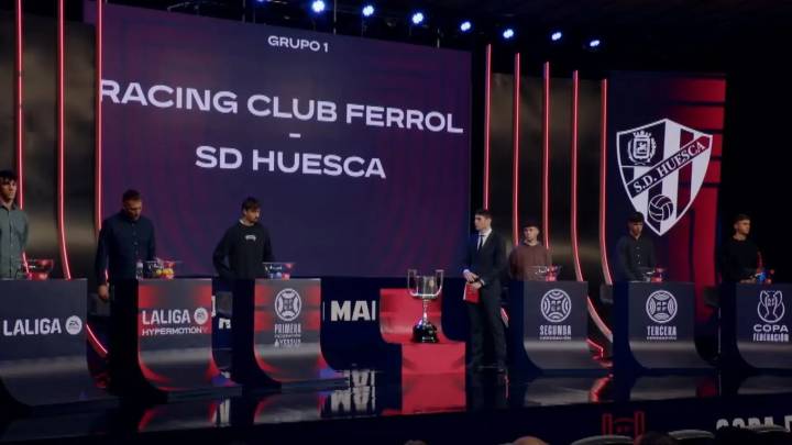 La SD Huesca se medirá al Racing de Ferrol en la segunda ronda de Copa del Rey
