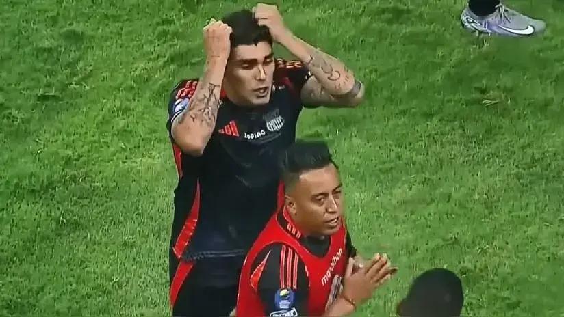 Cara y sello: Alfonso Barco anotó en Emelec, pero fue expulsado por un codazo [VIDEO]