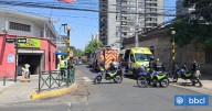 Evacúan edificio en La Cisterna por incendio en departamento: cuatro personas intoxicadas
