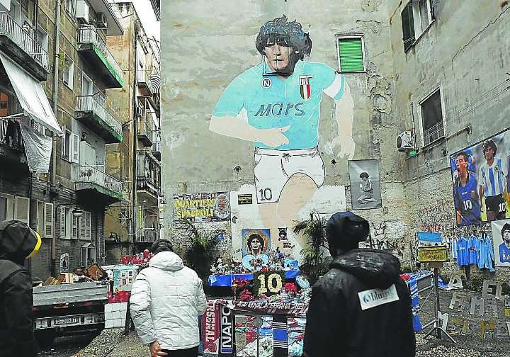 El gol póstumo de Maradona