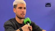 Carlos Alcaraz: "Acercarme a jugadores con títulos o semanas en el número uno es lo que me motiva"