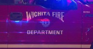 Crews responding to fire in midtown Wichita after car reportedly crashes into home