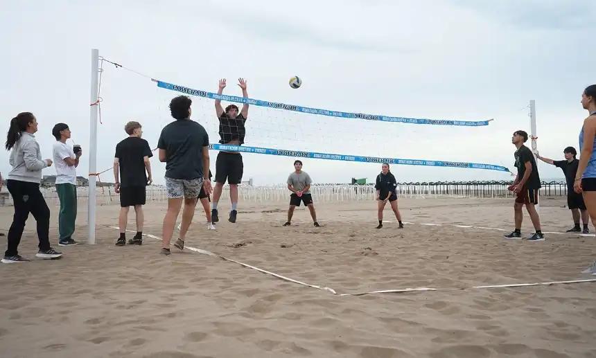 Juegos de Playa en Necochea convocaron a 1000 alumnos