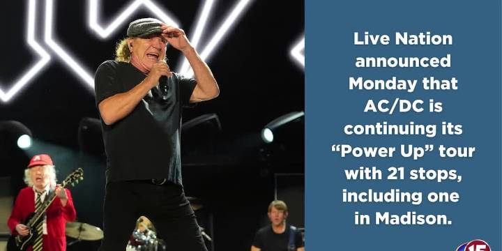 AC/DC to perform in Madison