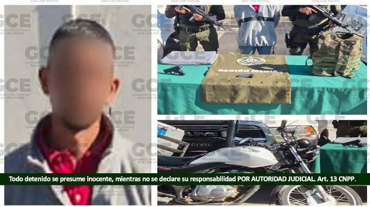 Un hombre andaba armado y con un chaleco antibalas en Ciudad Fernández