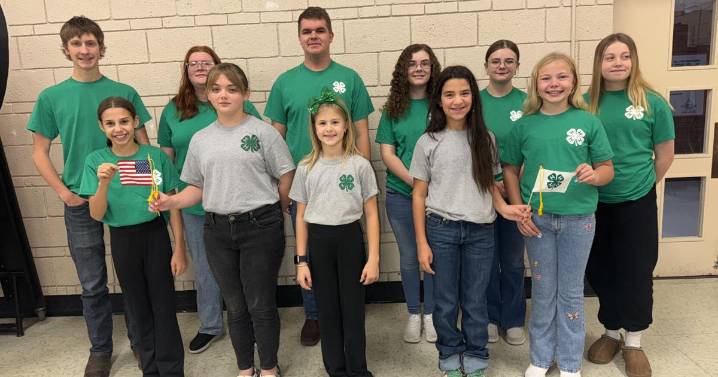 Clever Clovers 4-H elects officers