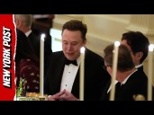 Elon Musk Spotted Among Guests at White House Dinner