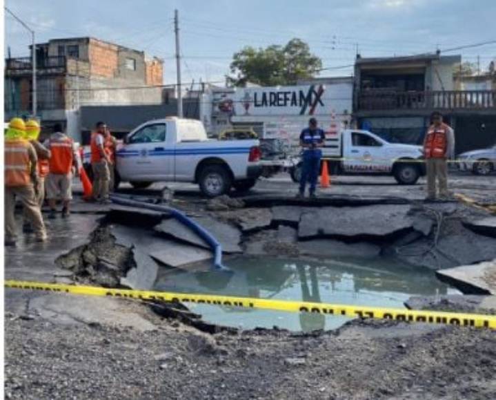 Megafuga deja sin agua a tres municipios de Nuevo León
