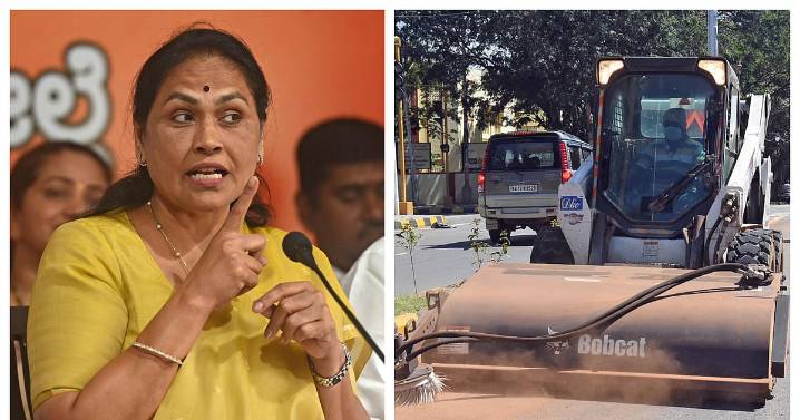 Bengaluru Shobha smells a scam in GBA's plan to rent 46 sweeping machines