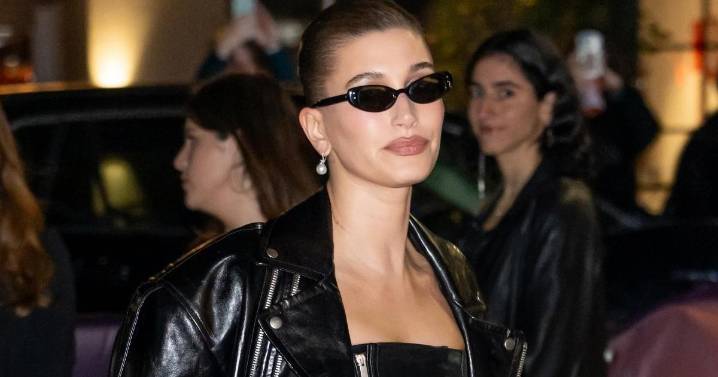 Hailey Bieber Pairs Dazzling Vintage Bob Mackie With $1,120 Heels