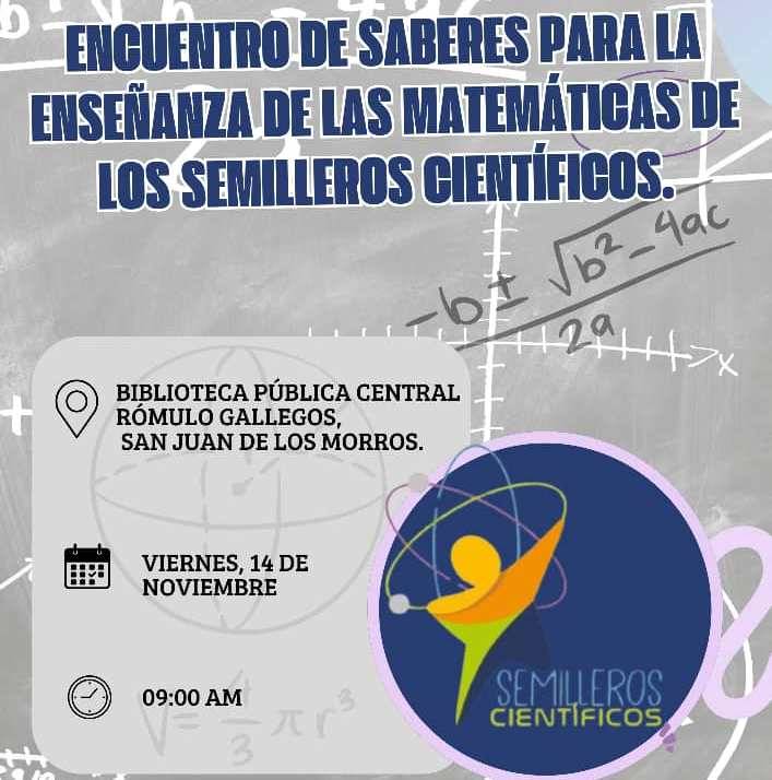 ENCUENTRO/ Los saberes no ocupan espacios y menos en matemática