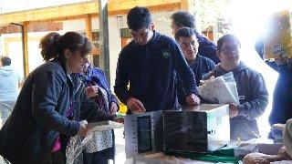 Rotary Club San Juan de Machalí fortalece taller laboral de escuela especial Escuela Juan Tachoire Moena