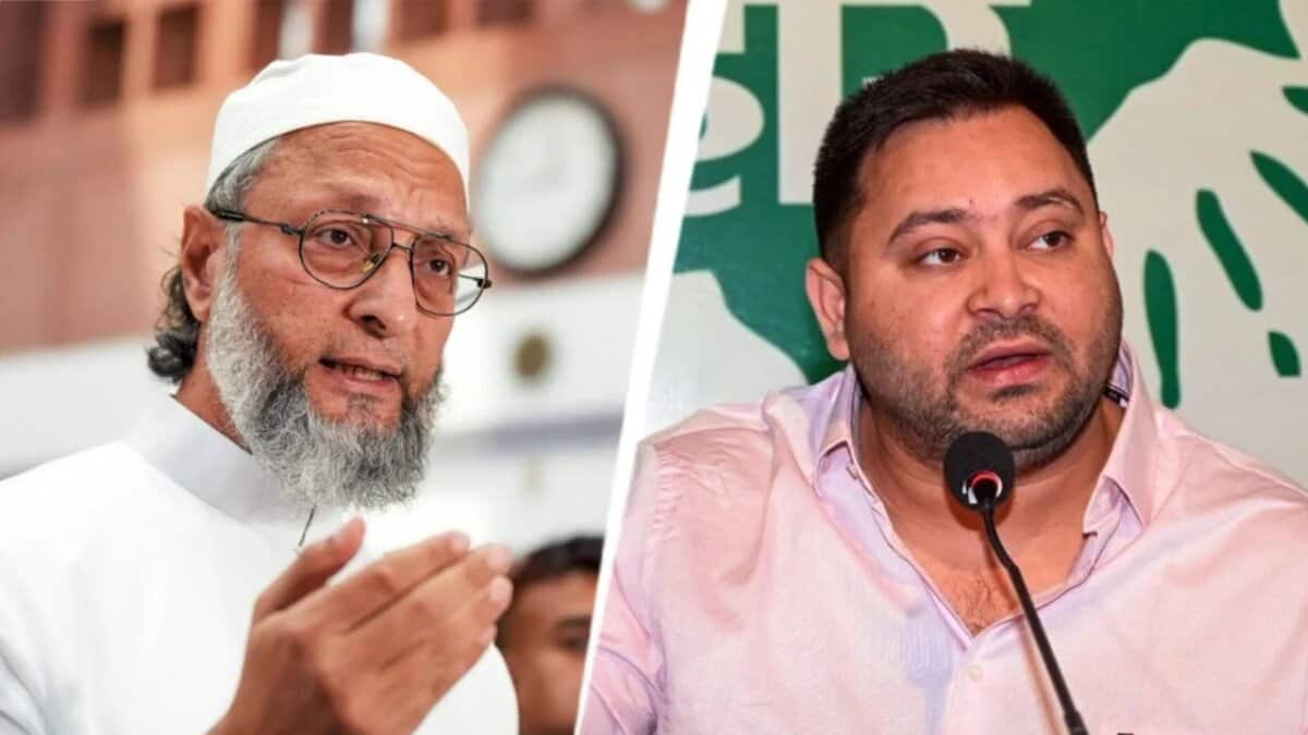 Tejashwi calls Owaisi ‘extremist’; Hyderabad leader responds
