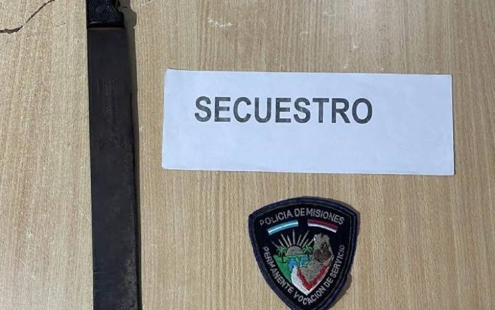 San Vicente: un menor fue atacado a machetazos y permanece internado