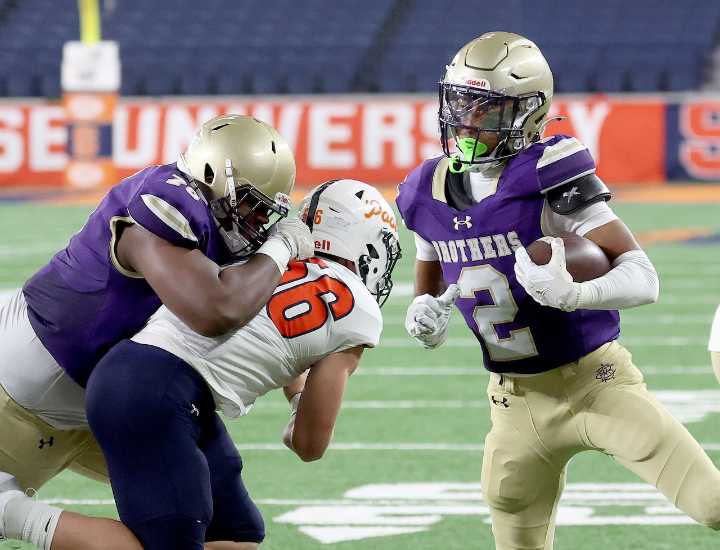 Christian Brothers Academy football takes step toward 3rd straight state crown with regional win