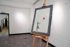 Man jailed for stealing Banksy’s ‘Girl with Balloon’ print in smash