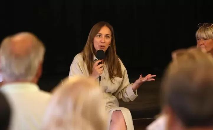 En plena pulseada por las reformas, María Eugenia Vidal le marcó la cancha al Gobierno: “No necesitamos pintarnos de violeta”