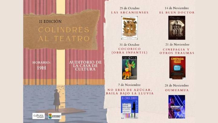 Comienza la segunda edición de 'Colindres de Teatro' con un total de seis representaciones