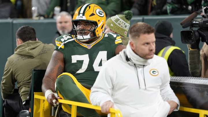 Packers C Elgton Jenkins ruled out with an ankle injury