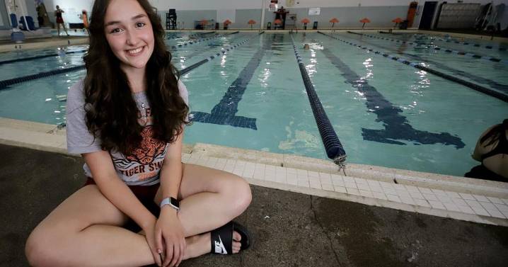 How Idaho Falls' Abigail Balsmeier found her way back to the pool after losing her mom