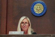 Marjorie Taylor Greene breaks with Trump again on grocery claims