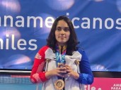 Venezolana logra bronce en paratenis