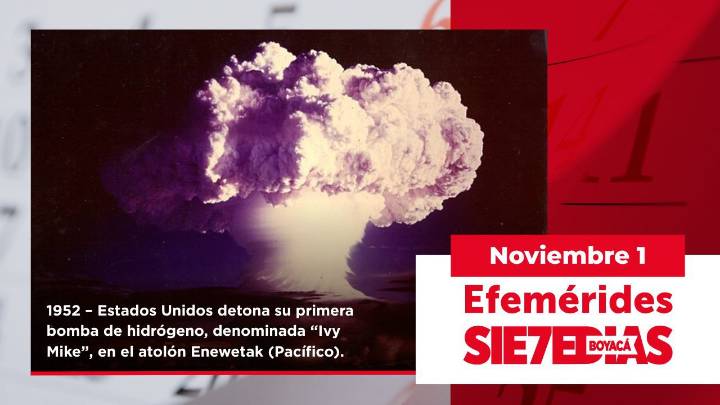 Un día como hoy | 01 de noviembre