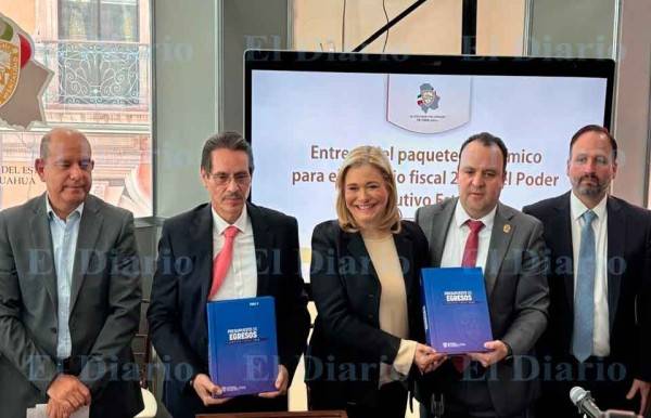 Entrega Maru Campos paquete económico 2026