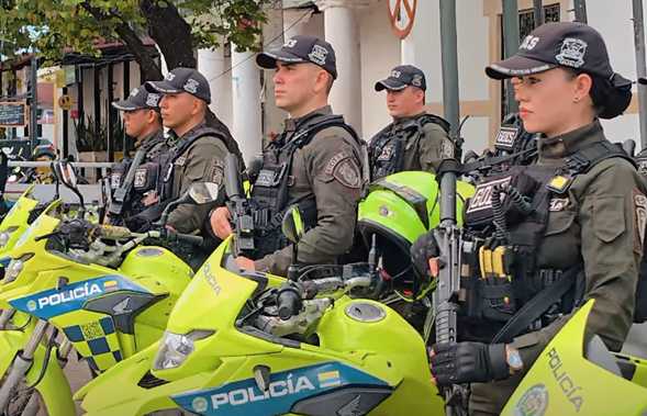 GOES refuerza la seguridad en Aipe, Huila