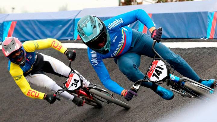 Colombia sale por oro en BMX de los Bolivarianos con pilotos olímpicos y mundiales