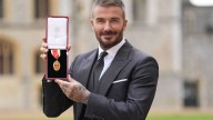 David Beckham es nombrado caballero por el rey Carlos III